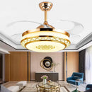 GobekUsa Living Room Electric Fan Light: Stylish Wind Power Fixture for Home Décor