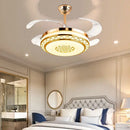 GobekUsa Living Room Electric Fan Light: Stylish Wind Power Fixture for Home Décor