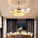 GobekUsa Living Room Electric Fan Light: Stylish Wind Power Fixture for Home Décor