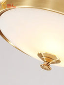 GobekUsa Gold Lustre Copper Ceiling Lamp LED E14 Minimalist Modern Light Fixtures