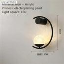GobekUsa Luxury creative LED Bedside wall lamp