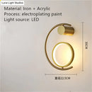 GobekUsa Luxury creative LED Bedside wall lamp