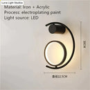 GobekUsa Luxury creative LED Bedside wall lamp