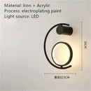 GobekUsa Luxury creative LED Bedside wall lamp
