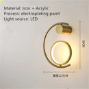 GobekUsa Luxury creative LED Bedside wall lamp