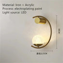 GobekUsa Luxury creative LED Bedside wall lamp