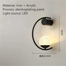 GobekUsa Luxury creative LED Bedside wall lamp
