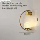 GobekUsa Luxury creative LED Bedside wall lamp