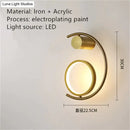 GobekUsa Luxury creative LED Bedside wall lamp