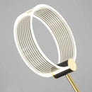 GobekUsa Gold Luxury LED Pendant Light for Living Room, Bedroom, Restaurant, Bars - Modern Art Indoor Ceiling Lamp