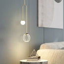 GobekUsa Gold Luxury LED Pendant Light for Living Room, Bedroom, Restaurant, Bars - Modern Art Indoor Ceiling Lamp