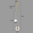 GobekUsa Gold Luxury LED Pendant Light for Living Room, Bedroom, Restaurant, Bars - Modern Art Indoor Ceiling Lamp
