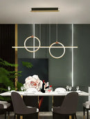 GobekUsa Gold Luxury Ring Pendant Chandelier for Modern Villa and Home Decor