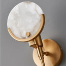 GobekUsa Gold Marble Copper Wall Lamp Modern Minimalist Bedside LED Light