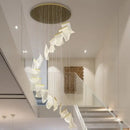 GobekUsa Duplex Building Chandelier: Modern, Luxurious, LED, Large, Creative, Villa Pendant Lamp