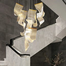 GobekUsa Duplex Building Chandelier: Modern, Luxurious, LED, Large, Creative, Villa Pendant Lamp