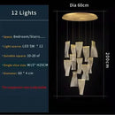 GobekUsa Duplex Building Chandelier: Modern, Luxurious, LED, Large, Creative, Villa Pendant Lamp