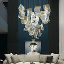 GobekUsa Duplex Building Chandelier: Modern, Luxurious, LED, Large, Creative, Villa Pendant Lamp
