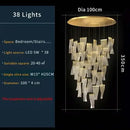 GobekUsa Duplex Building Chandelier: Modern, Luxurious, LED, Large, Creative, Villa Pendant Lamp