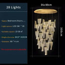 GobekUsa Duplex Building Chandelier: Modern, Luxurious, LED, Large, Creative, Villa Pendant Lamp