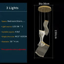 GobekUsa Duplex Building Chandelier: Modern, Luxurious, LED, Large, Creative, Villa Pendant Lamp