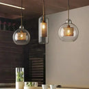 GobekUsa Glass Ball Pendant Light: Modern Hanging Lamp for Kitchen, Dining, Living Room