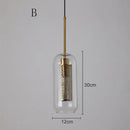 GobekUsa Glass Ball Pendant Light: Modern Hanging Lamp for Kitchen, Dining, Living Room