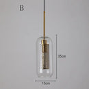 GobekUsa Glass Ball Pendant Light: Modern Hanging Lamp for Kitchen, Dining, Living Room