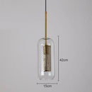 GobekUsa Gold Mesh Glass Ball Pendant Light Industrial Kitchen Fixture