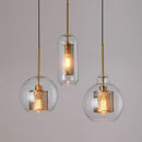 GobekUsa Gold Mesh Glass Ball Pendant Light Industrial Kitchen Fixture