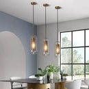 GobekUsa Gold Mesh Glass Ball Pendant Light Industrial Kitchen Fixture