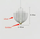 GobekUsa Grid Meshmatics Dimmable LED Chandelier Pendant - Modern Metal Design