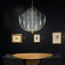 GobekUsa Grid Meshmatics Dimmable LED Chandelier Pendant - Modern Metal Design
