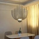 GobekUsa Grid Meshmatics Dimmable LED Chandelier Pendant - Modern Metal Design