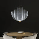GobekUsa Grid Meshmatics Dimmable LED Chandelier Pendant - Modern Metal Design