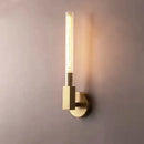 GobekUsa Gold Metal and Glass Wall Sconce Light for Bathroom, Bedroom, Aisle, and Foyer