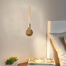GobekUsa Gold Metal and Glass Wall Sconce Light for Bathroom, Bedroom, Aisle, and Foyer