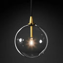 GobekUsa Gold Metal Globe Pendant Light with LED G4 Bulb for Dining Room