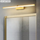 GobekUsa Sleek Gold Vanity Light Fixture – Modern Metal LED Bath Lighting for Bathroom
