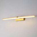 GobekUsa Sleek Gold Vanity Light Fixture – Modern Metal LED Bath Lighting for Bathroom
