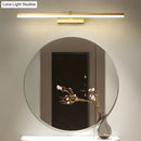 GobekUsa Sleek Gold Vanity Light Fixture – Modern Metal LED Bath Lighting for Bathroom