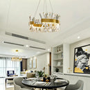 GobekUsa Gold Metal S Shape Lustre LED Pendant Lamp for Luxe Living & Dining Spaces