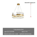 GobekUsa Gold Metal S Shape Lustre LED Pendant Lamp for Luxe Living & Dining Spaces