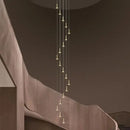 GobekUsa 2024 Nordic Minimalist Ceiling Chandelier - Trendy Living Room Lighting Decor
