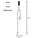 GobekUsa Black & Gold Minimalist Iron Chandelier - Modern Nordic Design Lighting
