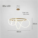 GobekUsa Gold Minimalist LED Pendant Lights for Kitchen Dining Room