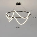 GobekUsa Gold Minimalist LED Pendant Lights for Kitchen Dining Room