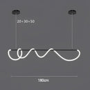 GobekUsa Gold Minimalist LED Pendant Lights for Kitchen Dining Room