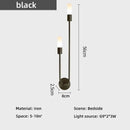 GobekUsa Meral - Modern Minimalist Bedside LED Wall Lamp