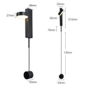 GobekUsa Dimmable LED Wall Lamp for Living Room Art Wall Light - Modern Nordic Design